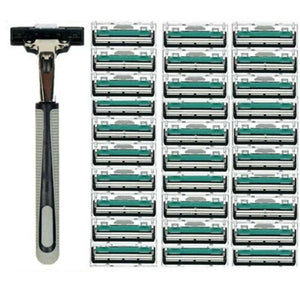 1/30PCS 2 Layers Quality Shaving Machine Safety Razor Blades Manual Shaving Shaver Face Care Beard Hair Remover