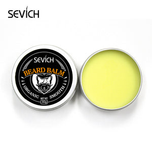 one set 2pcs beard growth product Natural Beard Balm For Smooth  Beard oil Professional For  Growth Organic Mustache Wax Styling