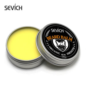 one set 2pcs beard growth product Natural Beard Balm For Smooth  Beard oil Professional For  Growth Organic Mustache Wax Styling