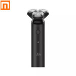 Xiaomi Mijia Men's Electric Shaver Rechargeable 3 Heads Type-C Wet Dry Shaving Machine Beard Trimmer Washable Double Blade