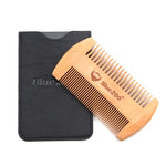 Beard Shaping Styling Template Beard Comb Sandalwood Men Shaving Tools Comb for Hair Beard Trim Template Combs NEW ARRIVAL