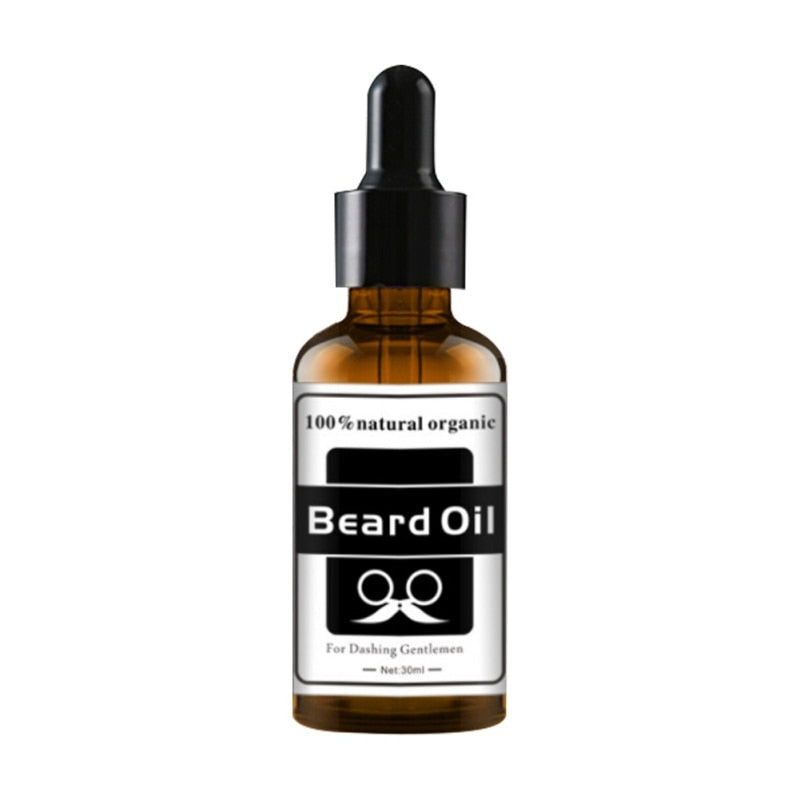 Beard Growth oil beards hair Thicker Essence Mustache Thick sideburn Treatment Sunburst alopecia Serum beard shaping Men DW45