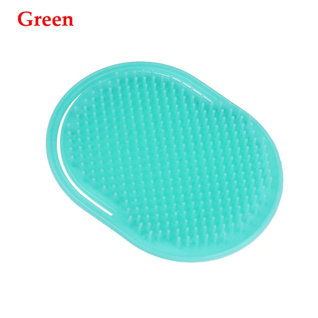 1 PCS Shampoo Comb Pocket Men Beard Mustache Palm Scalp Massage Black Hair Care Travel Portable Hair Comb Brush Styling Tools