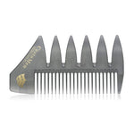 1Pcs  Handle Grip Large Tooth Detangling Curly Hair Comb Back Head Styling Beard Oil Comb Men Hairdressing Wide Teeth Comb